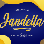 Jandella Font Poster 1