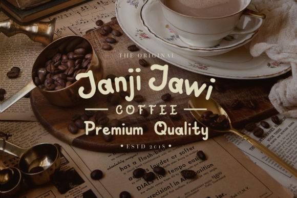 Janji Jawi Font Poster 1