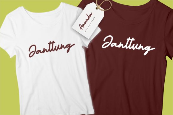 Janttung Font Poster 7