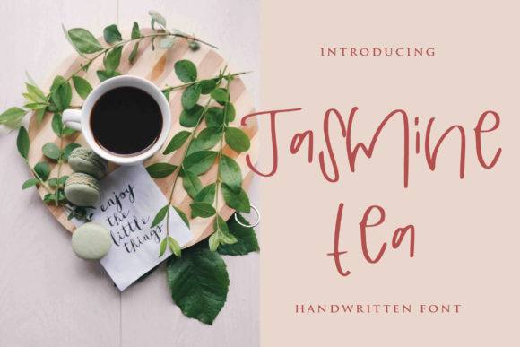 Jasmine Tea Font Poster 1