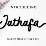 Jathafa Font Poster 1