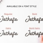 Jathafa Font Poster 7