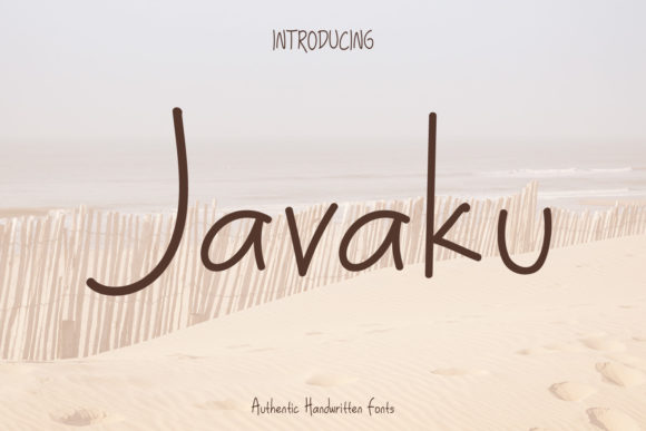 Javaku Font Poster 1