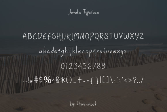 Javaku Font Poster 6