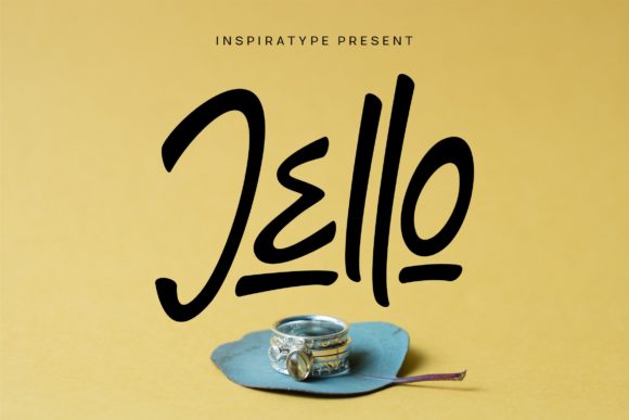 Jello Font Poster 1