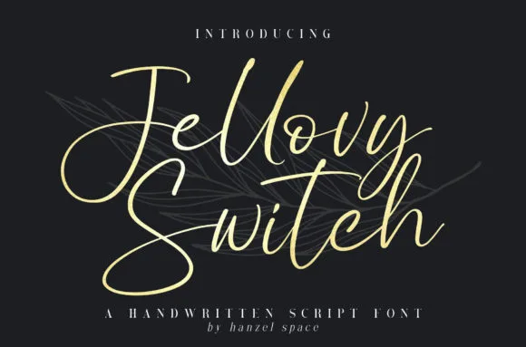 Jellovy Switch Font Jellovy Switch Font Poster 1