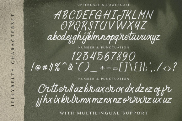 Jelly Belty Font Poster 14