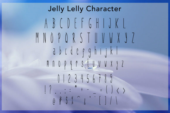 Jelly Lelly Font Poster 5