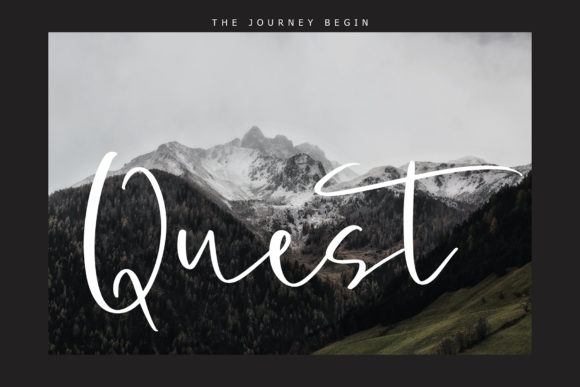 Jenyta Font Poster 9