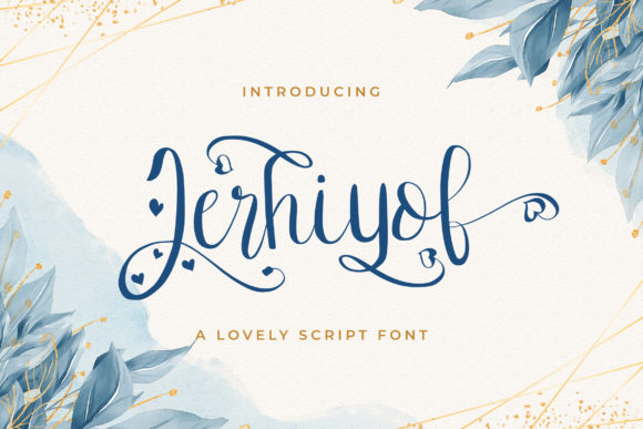 Jerhiyof Font Poster 1