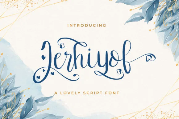 Jerhiyof Font Jerhiyof Font Poster 1