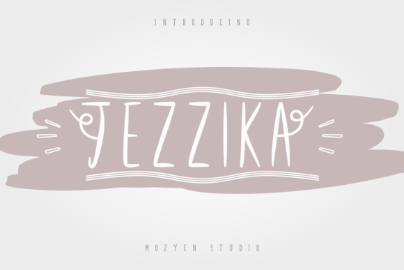 Jezzika Font Jezzika Font Poster 1