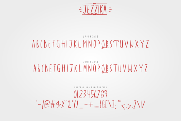 Jezzika Font Poster 8