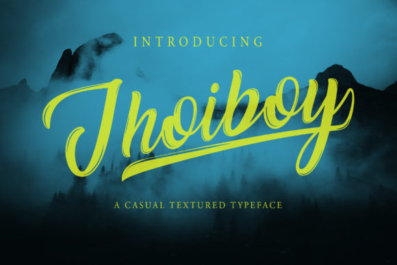 Jhoiboy Font Poster 1