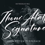 Jhoni Alatta Font Poster 1