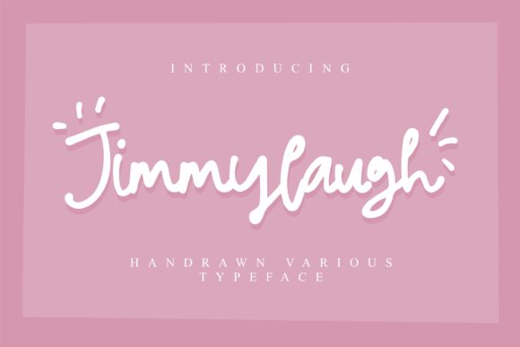 Jimmylaugh Font Poster 1