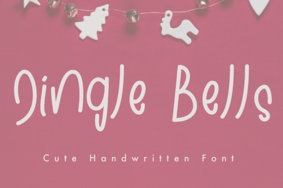 Jingle Bells Font Poster 1