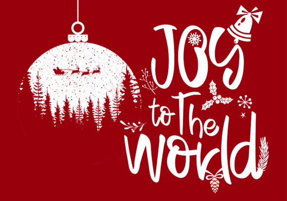 Jingle Bells Font Poster 3