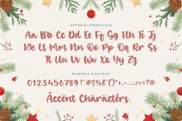 Jingle Binder Font Poster 6