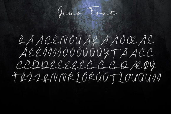 Jins Font Poster 5