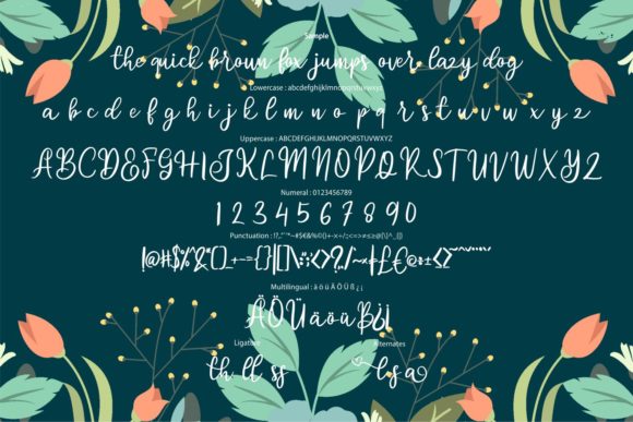 Jissela Font Poster 6