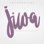 Jiwa Font Poster 1