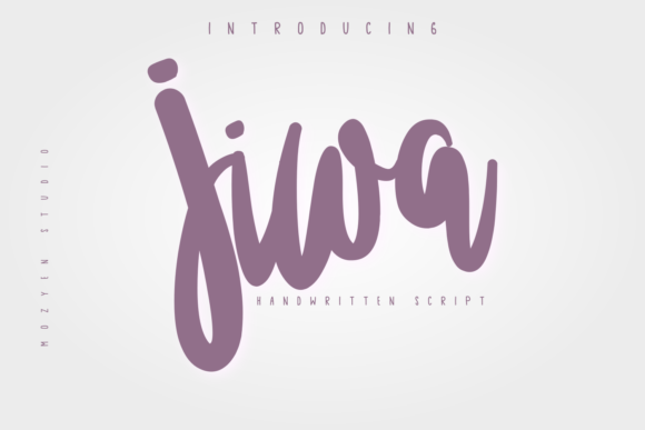 Jiwa Font Poster 1