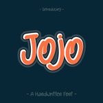 Jojo Font Poster 1