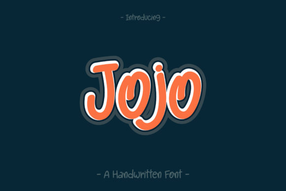 Jojo Font Poster 1
