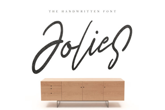 Jolies Font Poster 1