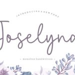 Joselyna Font Poster 1