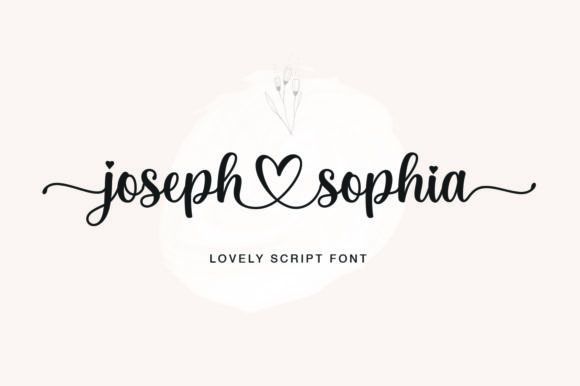Joseph Sophia Font Poster 1