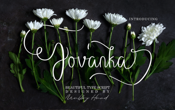 Jovanka Font Poster 1