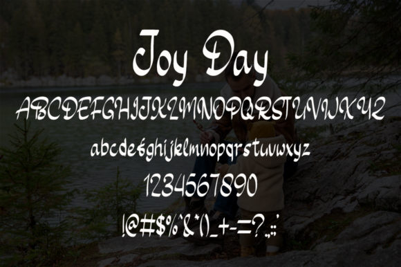 Joy Day Font Poster 4