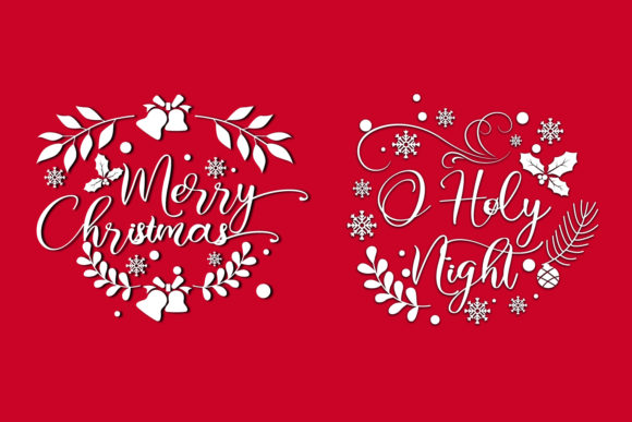Joy of Christmas Font Poster 2