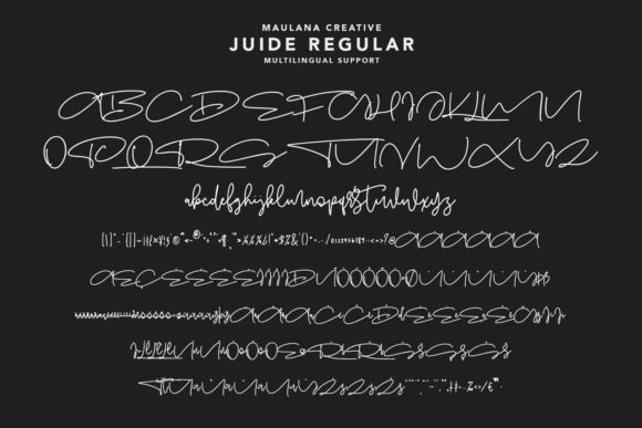 Juide Font Poster 7