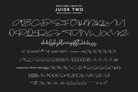 Juide Font Poster 8