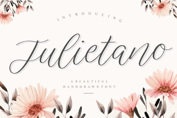 Julietano Font Poster 1