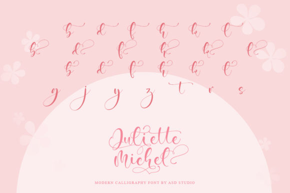 Juliette Michel Font Poster 6