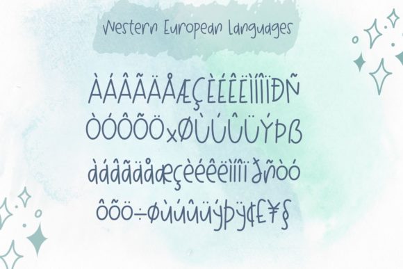 Just  My Dream Font Poster 10