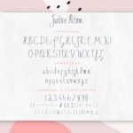 Justice Action Font Poster 5