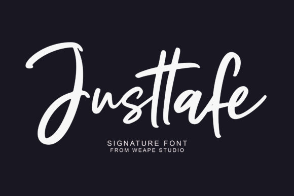 Justtafe Font Poster 1