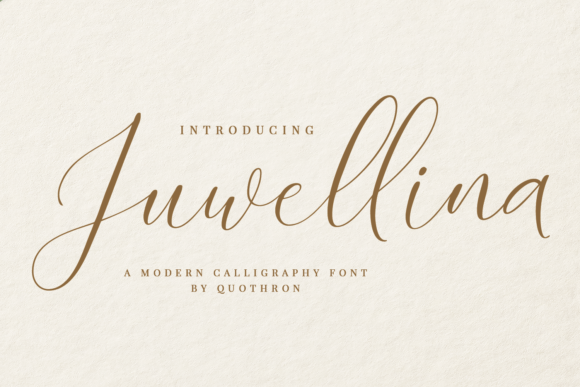 Juwellina Font Poster 1