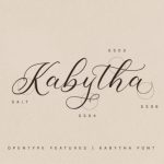 Kabytha Font Poster 13