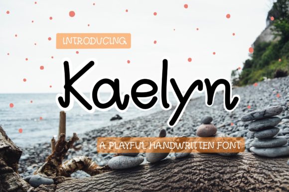 Kaelyn Font Poster 1