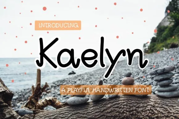 Kaelyn Font Kaelyn Font Poster 1