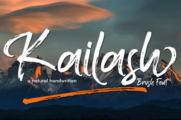 Kailash Font Poster 1