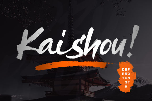 Kaishou! Font Poster 1