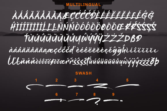 Kaishou! Font Poster 11