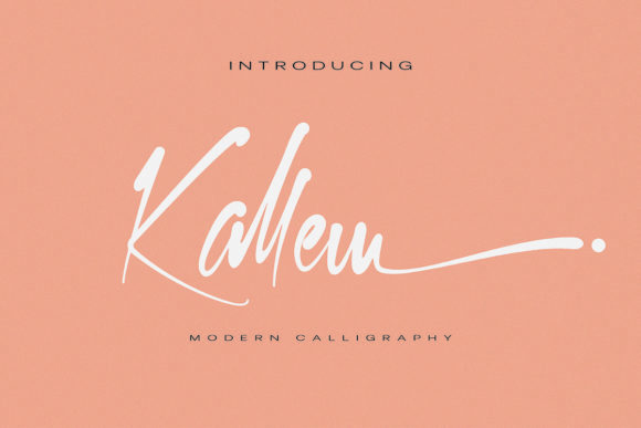 Kallem Font Poster 1